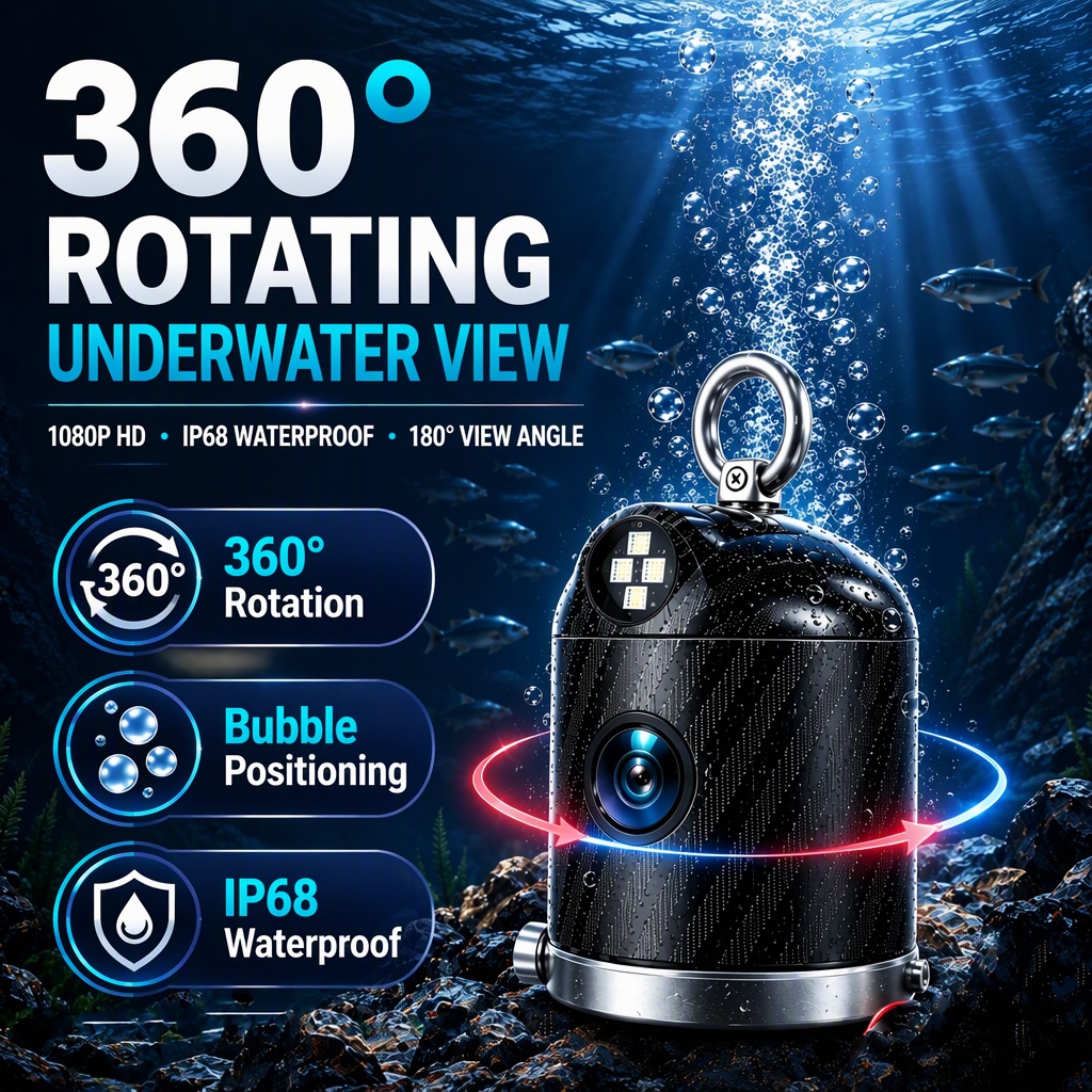 Fishing Camera - hort Lead Time Portable Fishing Spot