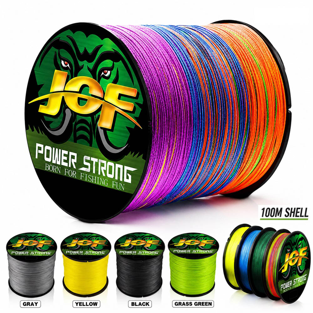 JOF 4X Braided PE Fishing Line - огляд і ціна Fish Finder Cable
