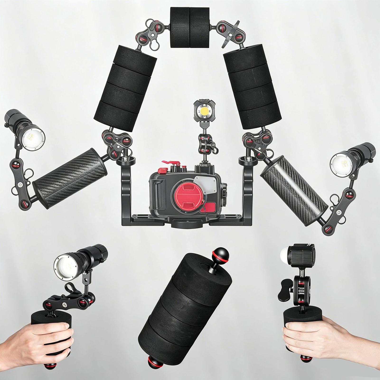 4PCS Camera Buoyancy Float Kit - огляд і ціна Underwater Camera