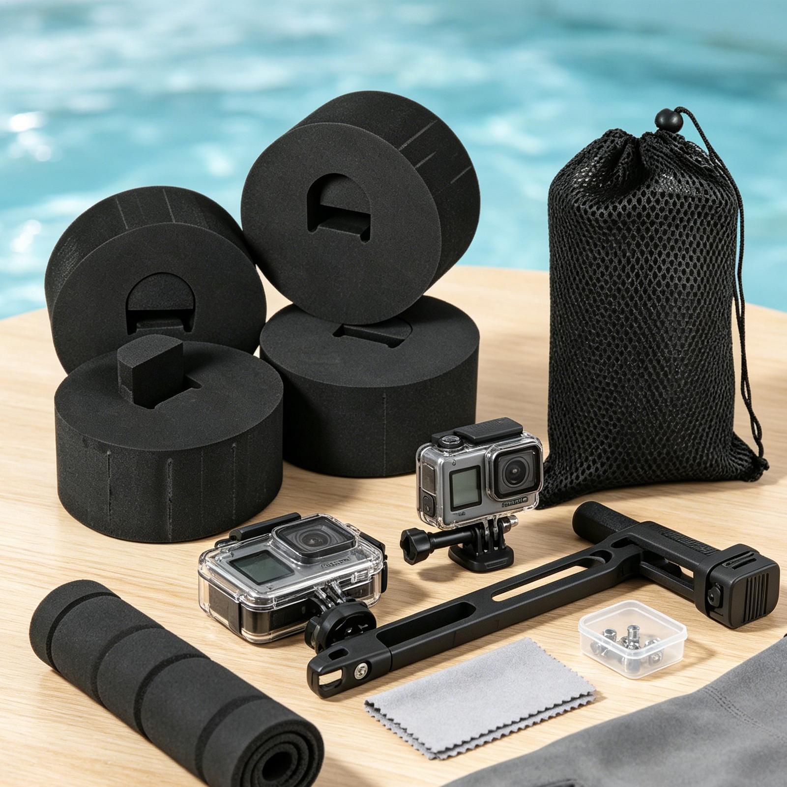 4PCS Camera Buoyancy Float Kit - огляд і ціна Underwater Camera