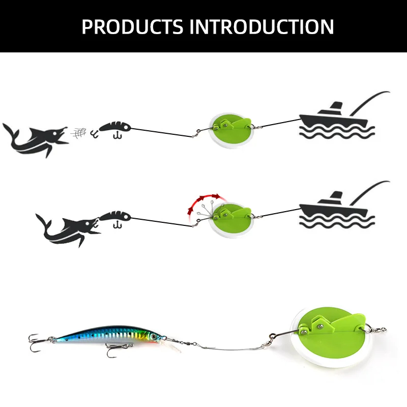 10.7CM 4.2 Inch Dipsy Diver Se - огляд і ціна Fishing Depth Finder