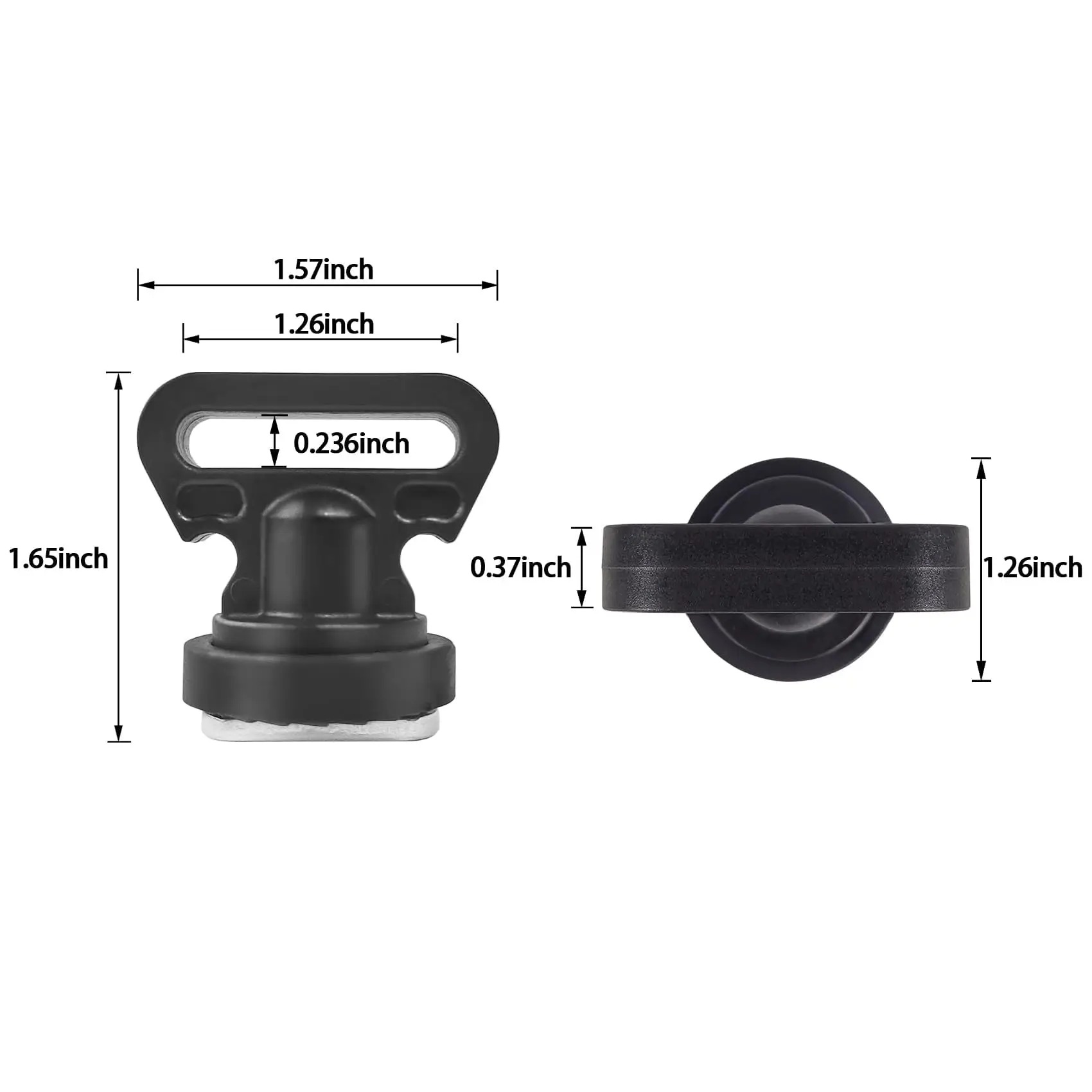 Kayak Track Tie Down Anchor Mo - огляд і ціна Fish Finder Mount